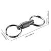 Keychain Clip with Quick Release, Unique Organizer Clip, Detachable for Outdoor Activities, Handbag