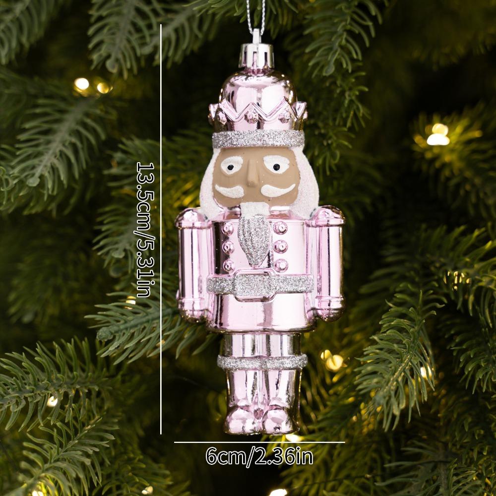 Shiny Metallic Christmas Hanging Decor Holiday Tree Decorations  Home Holiday Decor