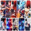 Todoroki Shoto MHA My Hero Soft Cover for Samsung Galaxy A12 A22 A32 A52 A72 A02S Phone Case Note 20 Ultra 10 S10 Plus A51 A71 A