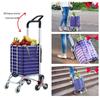 TANCHUAN Portable Foldable Shopping & Utility Cart