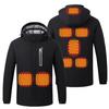 Heated Winter Cotton Jacket - Men's Outdoor Fashion, Mountaineering, Plush Velvet, Cold Protection, Thickened Heating Apparel