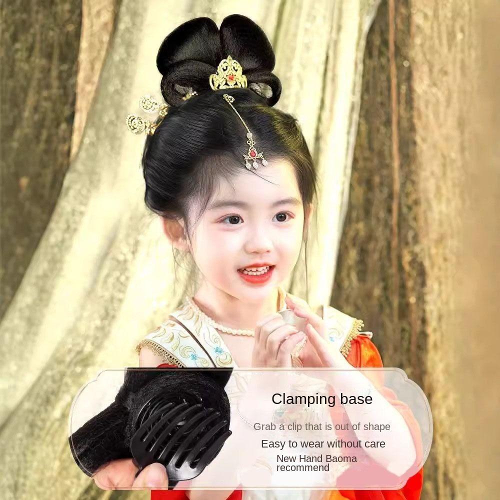 Sponka do vlasů Dětská Starožitná Drdůl Vlasy Vintage Čínská Starověká Chignon Dynastie Song a Ming