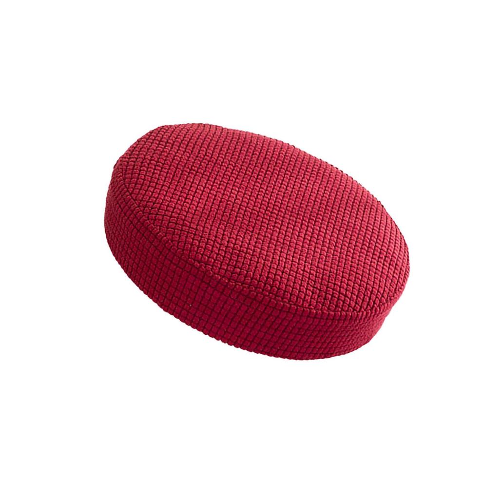 Stretchy Stool Cover Washable Polyester Fiber Round for Lift Chair Home