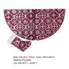 Tree Skirt Base Unique Lightweight Long Lasting Tree Mat Beautiful Snowflake Pattern Tree Carpet Tree Carpet Christmas Decor