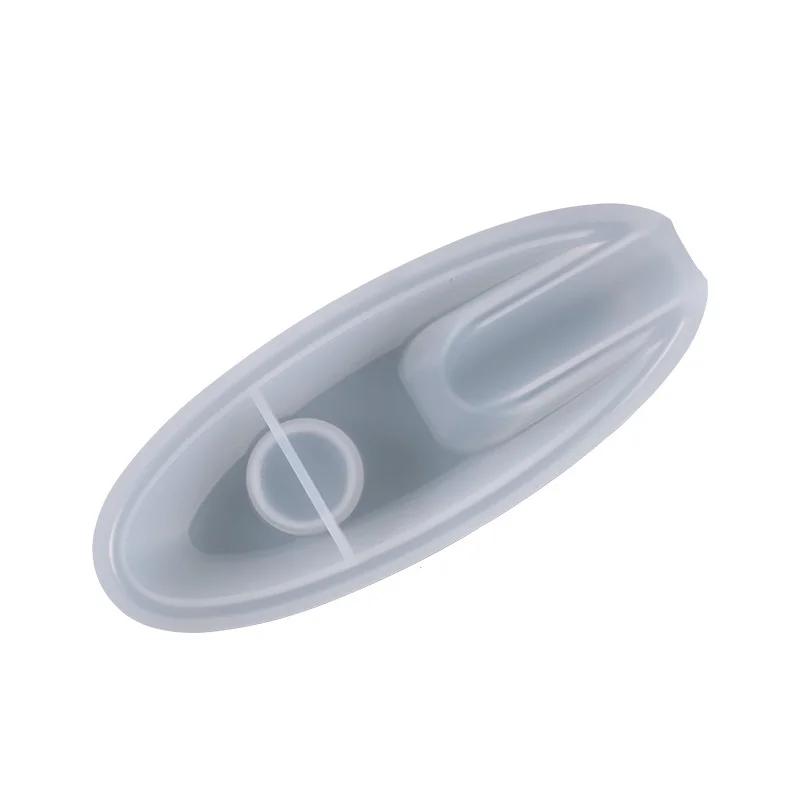 DIY Crystal Epoxy Resin Mold Irregular Ashtray Brush Pen Decoration Silicone Mold