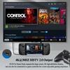 6-in-1 Steam Deck Dock Deck/Rog Ally Docking Station Stand USB 3.0 HDTV 4K@60Hz Gigabit Ethernet PD 100W Hub