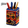 Educational Craft Supplies Bead Embroidery Kit DIY Pen Holder 3D Beaded Tiny Pencil Fine Motor