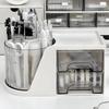 2-In-1 Rotating Pen Holder Rotating Desktop Organizer Storage Box With Drawer Plastic Pen Holder Cosmetic Storage Box