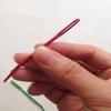 2 Pieces. Aluminum Darning Sewing Lacing Woolen