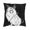Lussuoso Carino Frankenweenie Collezione Sparky Fodera per Cuscino per Divano Velluto Tim Burton Fodera per Cuscino Decorativo per Soggiorno