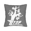 Band Zz Top Pillow Case Comfy Pillow Cover For Couch Sofa Bedroom Kawaii Cushion Cover