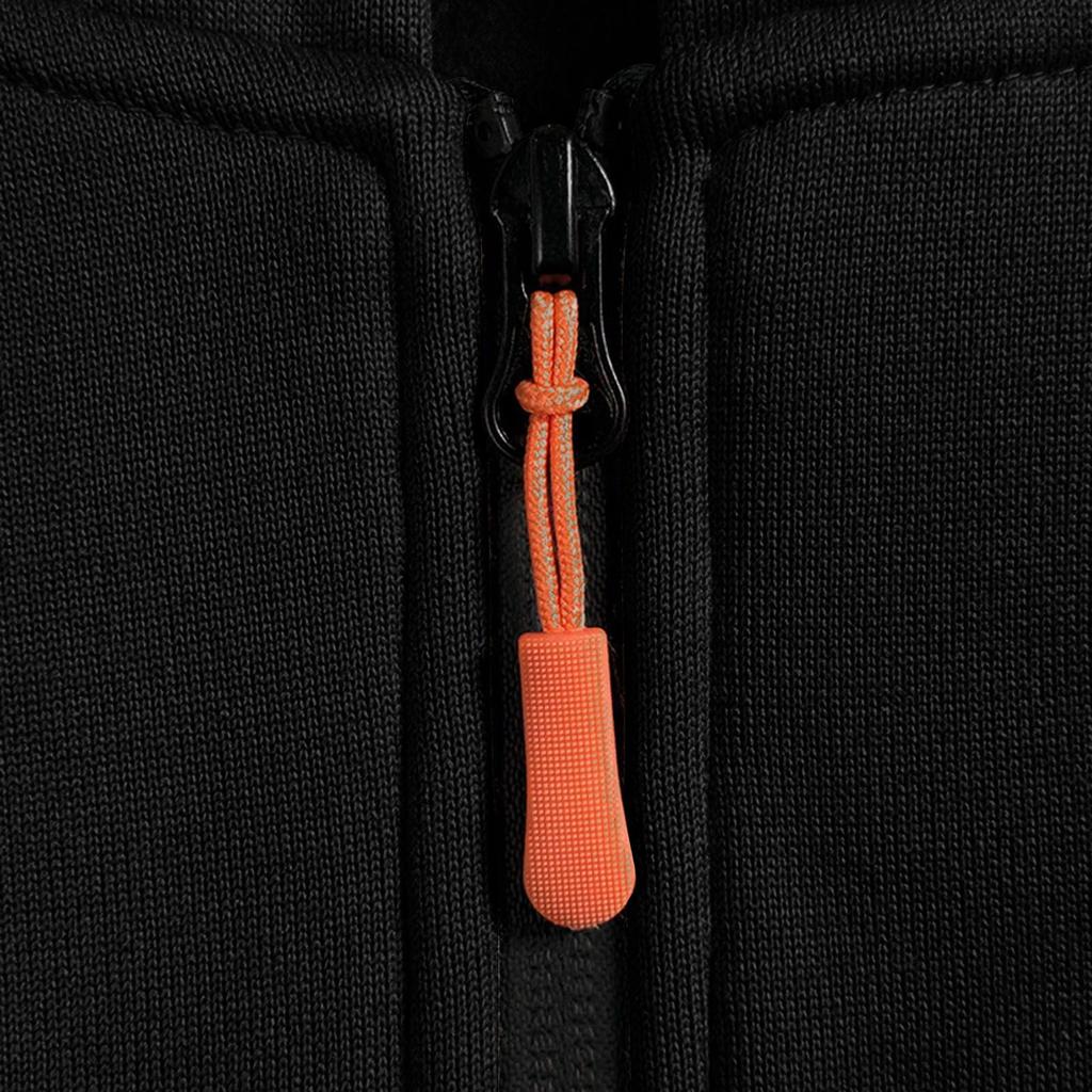 Heren Casual Rits-Up Cargo Hoodie met Meerdere Zakken Lange Mouwen Jas