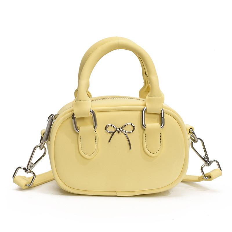Mini Trendy Shoulder Bag With Sewn Detail And Inner Pouch For Casual Outings