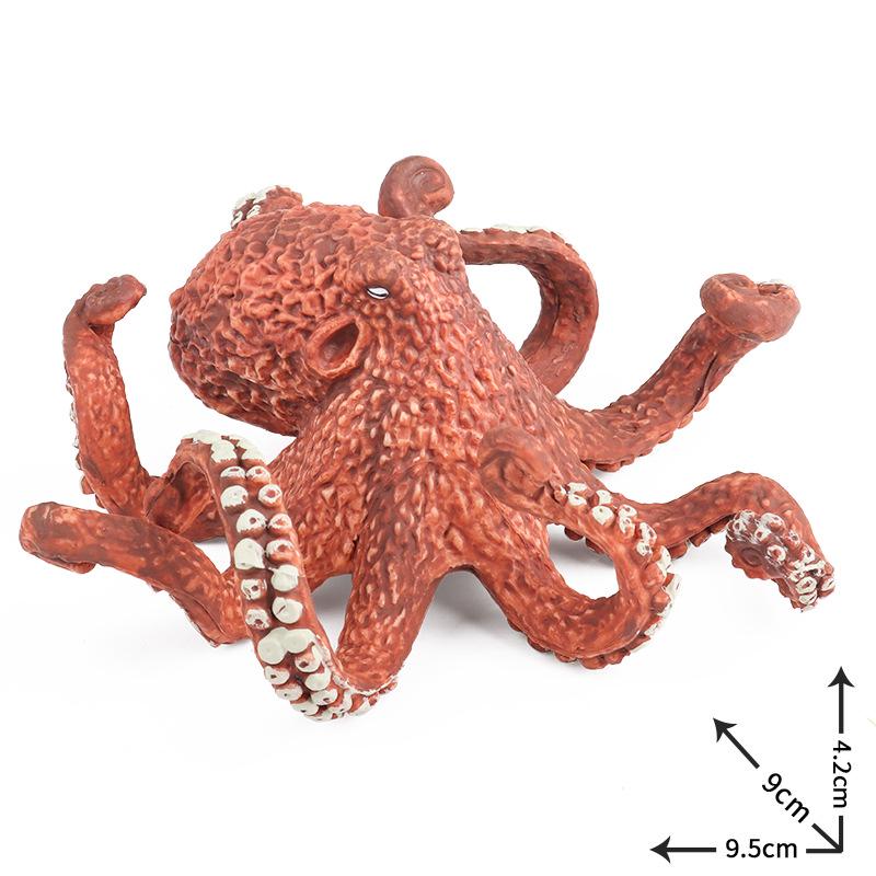 Marine Animal Model: Octopus & Squid Educational Toy for Kids