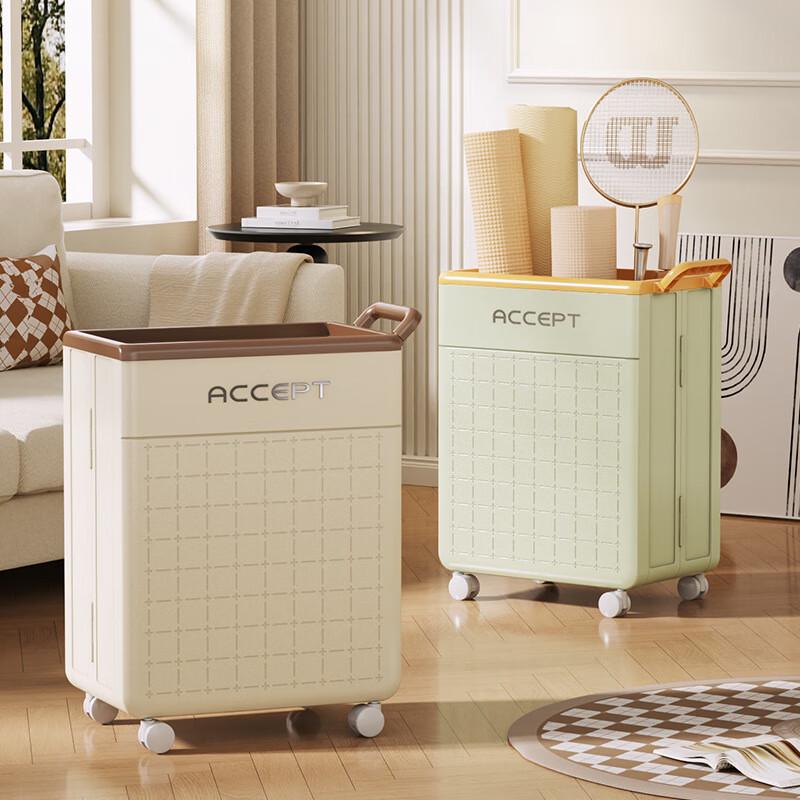 

Guanzhuojia Rolling Sports Equipment Storage Basket