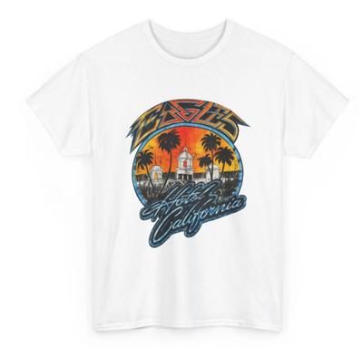 Vintage 80s Hotel California Y2k Eagles T-T-Shirt Rock Band T-T-Shirt 1