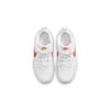 Nike Court Borough 2 Low top Kids' Skateboarding Shoes White Orange Children Aged 3 7 Years Old BQ5451-114