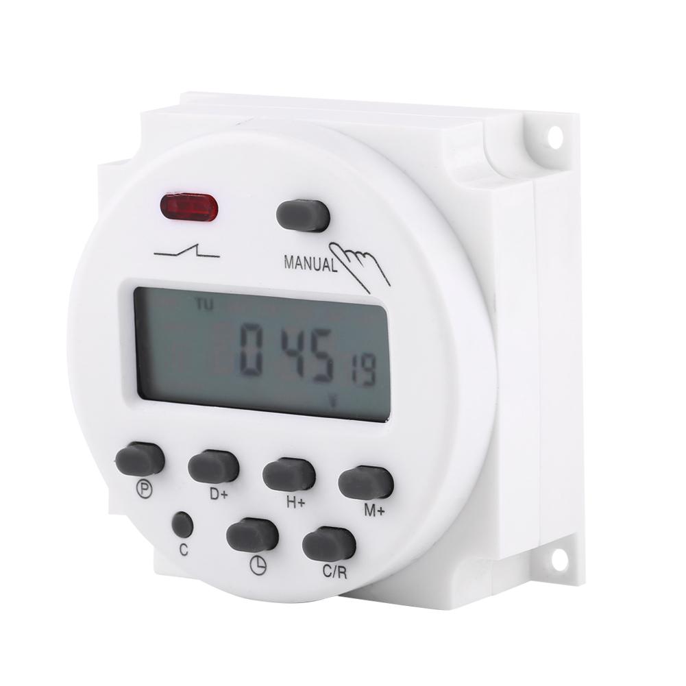 Microcomputer LCD Digital Programmable Electronic Relay   Timer (24 C/ )