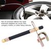 4PCS Flexible Rubber Tire Valve Extension with 2 Clamps Tyre Valve Extension  Auto Shop