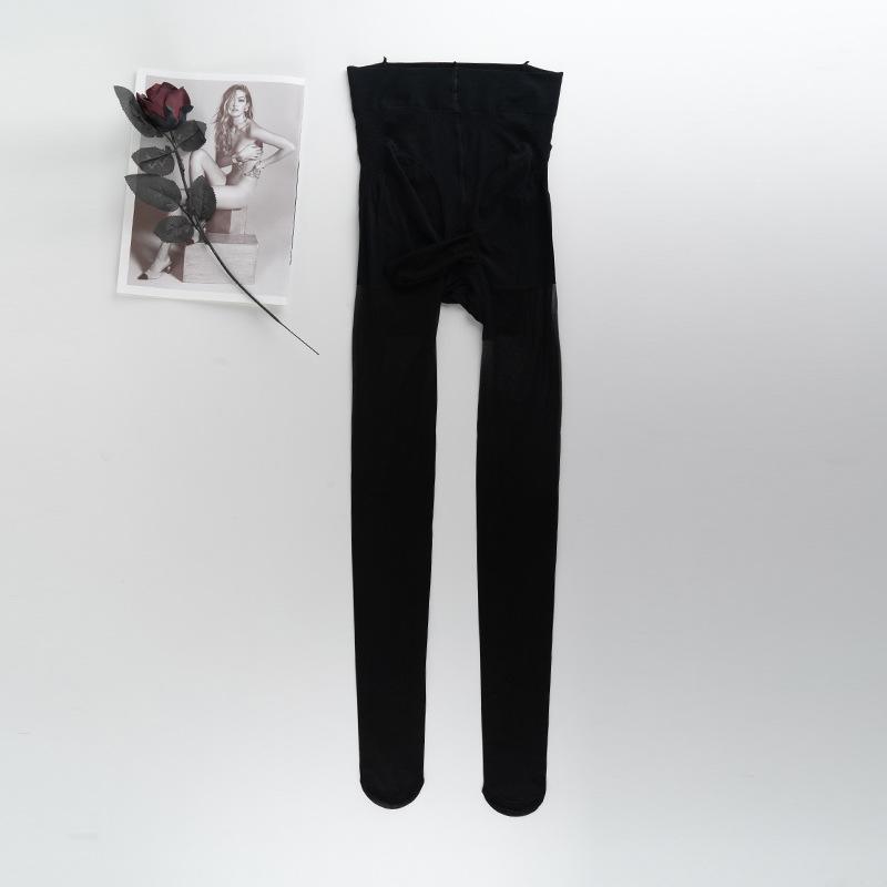 Large Size Sexy Men Pantyhose See Through Nightwear Elastic Transparent Bulge Pouch Tights Ultrathin Seamless Smooth Stockings