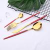 Set da 6 Pezzi Cucchiaini Acciaio Inossidabile Posate Colorate Cucchiaini Piccoli per Torta Frutta Dessert Caffè Snack Strumenti per la Cucina Stoviglie