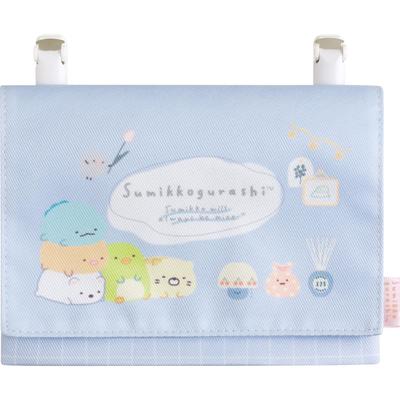 Sumikko Gurashi Pocket Pouch Blue CA41401 H11 X X D2cm San-X W14.5