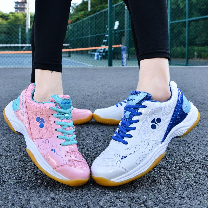 Adolescent Adult High-quality Shock Absorption Anti-skid Wear-resistant Fashionable Outdoor Badminton Shoes Tennis Shoes Sports Shoes