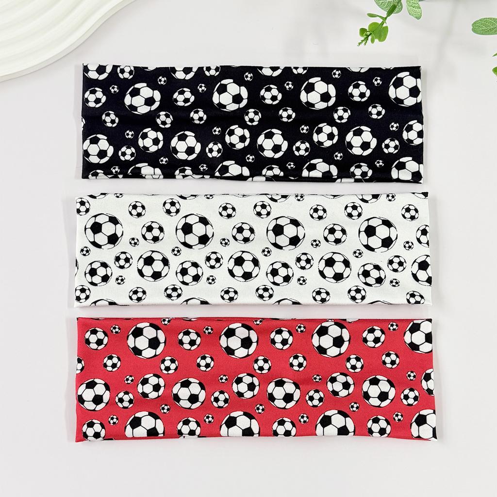 Football Headband World Cup Cheer Headscarf Elastic Sports Headband Unisex Antiperspirant Headband