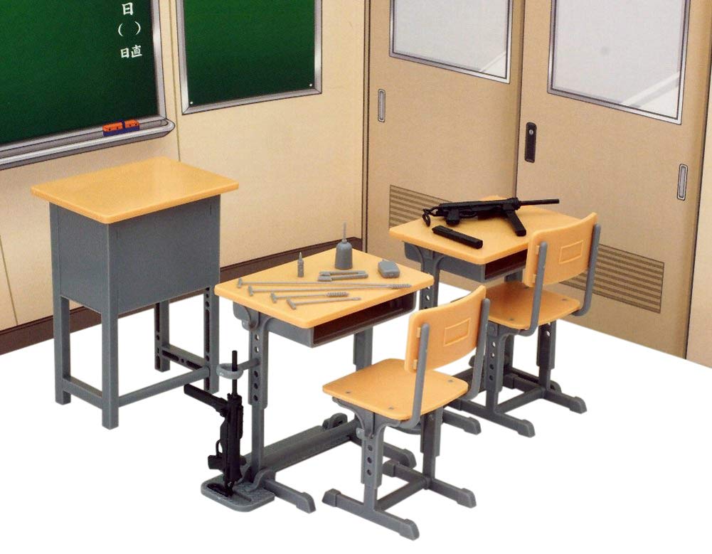 

Little Armory LD011 Набор пластиковых моделей «Парта для назначенной обороны» и пистолет-пулемет Grease Gun 282327