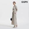 Back Button Banding Shirring Blouse Two Piece  Gp9st010f 