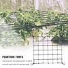 Trellis Net for Grow Tent Elastic Hydroponics Support Plant Net with Hooks Growing Net 4x4 Inch Grid Heavy-Duty Construction
