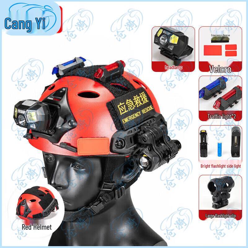 Professional Emergency Water Rescue Helmet Kit