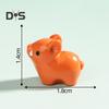 6 Pcs Mini Pig Figurine Resin Miniature Pig Ornament Planter Decor Cartoon Mini Pig Statue for Moss Micro Landscape Fairy Garden Accessories