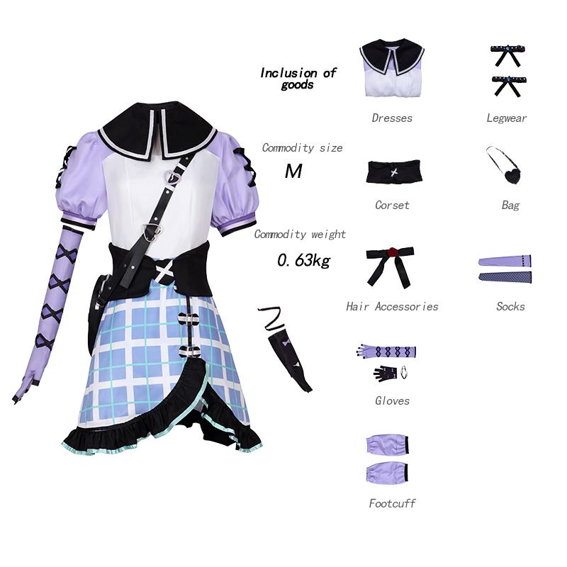 Anime Project Sekai Colorful Cosplay Costume Asahina Mafuyu Mizuki Yoisaki Kanade Shionome Ena Costume With Bag Suits
