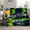 Seahawks Team Spirit Portable Blanket/Soft Blanket Bedding Blanket Suitable for Travel Camping Living Rooms Offices Sofas Fan Gifts