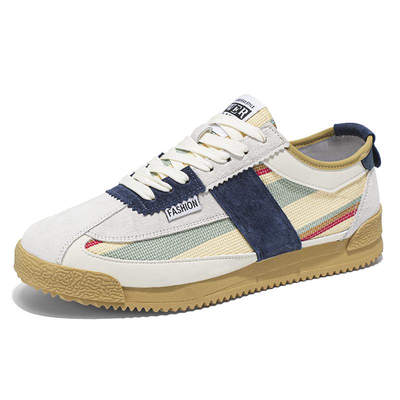 

Men s shoes cloth surface breathable casual shoes summer men s low-top trend board shoes fashion retro men s sports shoes trendy shoes 44