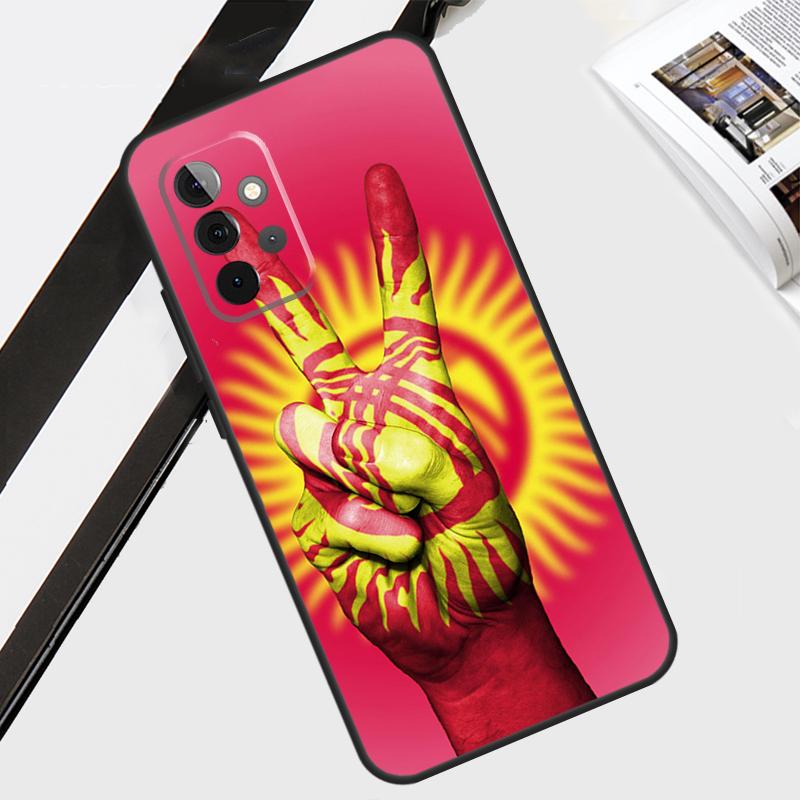 Kyrgyzstan Flag Case For Samsung Galaxy A06 A56 A36 A26 A16 A54 A34 A14 A12 A22 A32 A52 A13 A53 A15 A35 A55