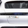 FJR5   Hot 2025 3D Aluminum Emblem Car Window Body Car Side Fender Decoration Stickers for Mercedes Benz AMG W204 W213 W205 W211 Auto S