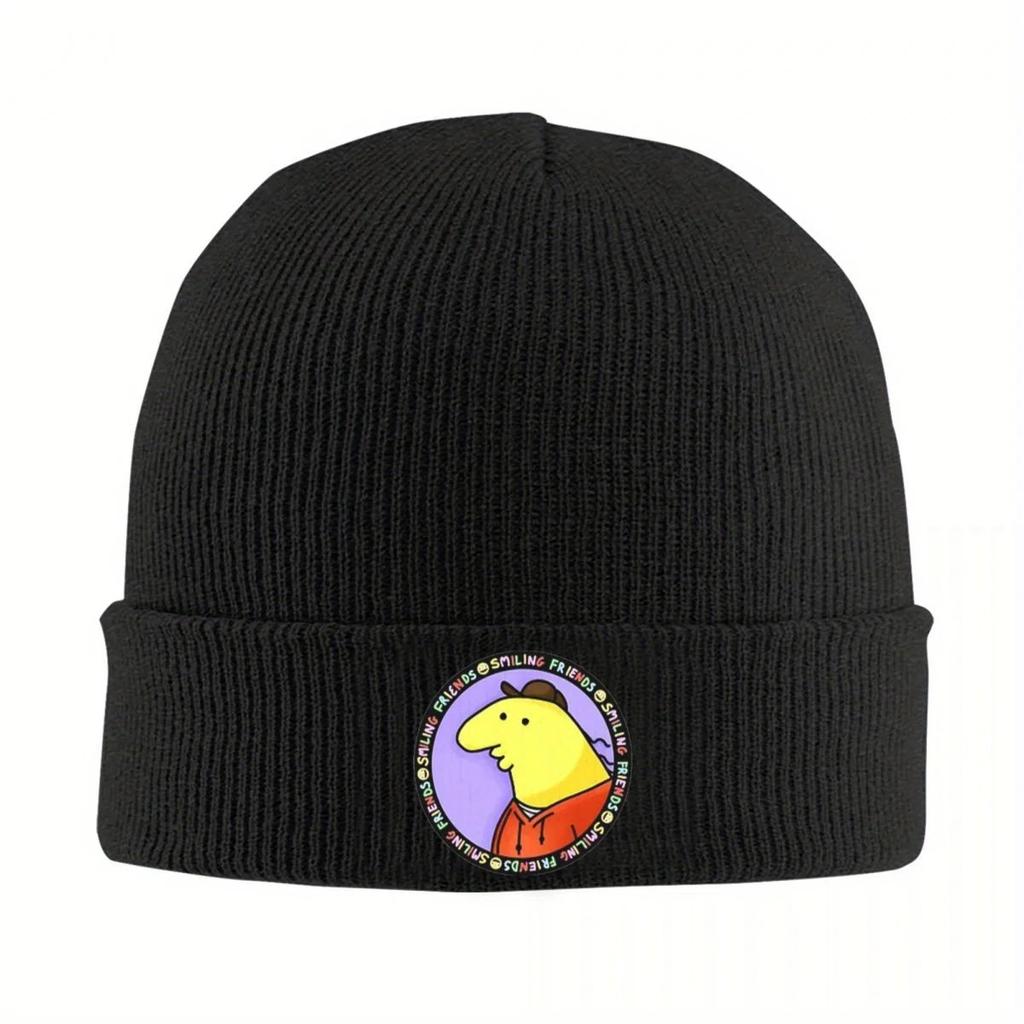 New Charlie Smiling Friends Knitted Hat Beanie Winter Hat Warm Fashion Caps Unisex Women