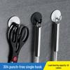 No-Drill 304 Stainless Steel Adhesive Coat Hook for Door - Damage-Free
