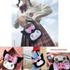 Stylish Kuromi Plush Handbag With Kawaii Charm Perfect For Daily Use And Gifts