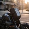 Motorcycle Phone Bag with Clear Window Non-slipSlip Storage Compact