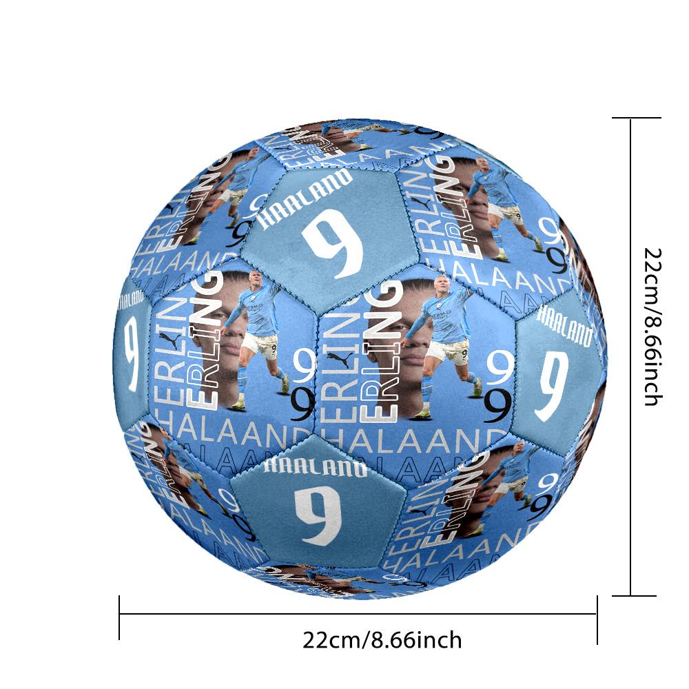 Haaland Manchester City Soccer Jersey Size 5 Football Machinestitched Indooroutdoor Universal Football Perfect Commemorative Gift For Soccer Lovers