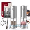 Kitchen Electric Pepper Grinder Storage Set Adjustable Coarseness Electric Grinder Sea Salt Automatic Grinding Machine