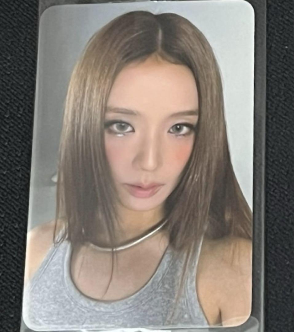 

[USED] BLACKPINK Jisoo AMORTAGE ktown4u autograph session trading card A