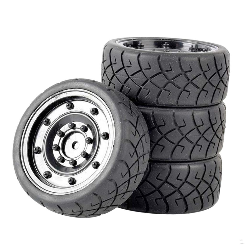 1:10 RC Race Car Tire Truck for 144001 124018 124019 Model Upgrade Parts