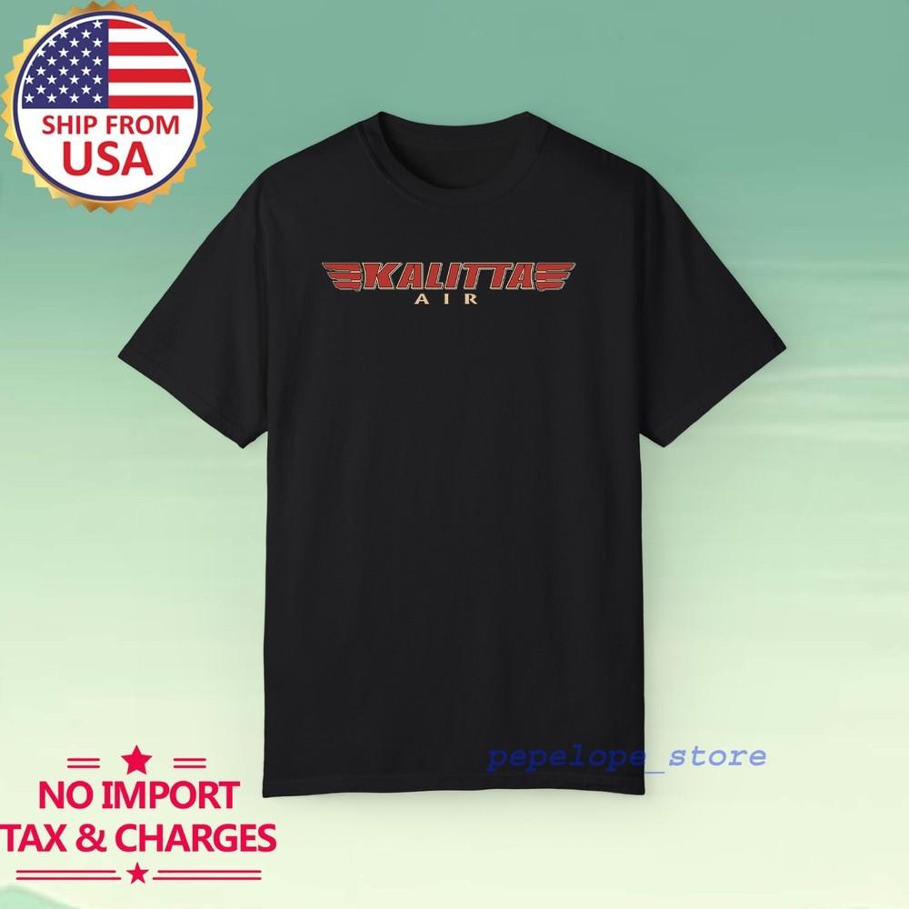 Kalitta Air Men#039;s Black Size S5XL Unisex T-Shirt