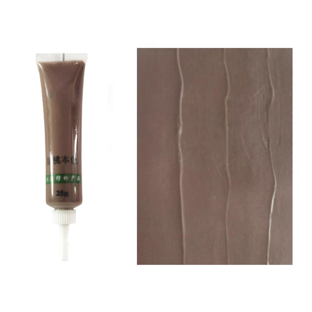 25g Floor RepairMulti-Color Wood Repair Paste Floor Discoloration Repairing Paste For Cabinet Table Desks Wood Repair Wood Stain