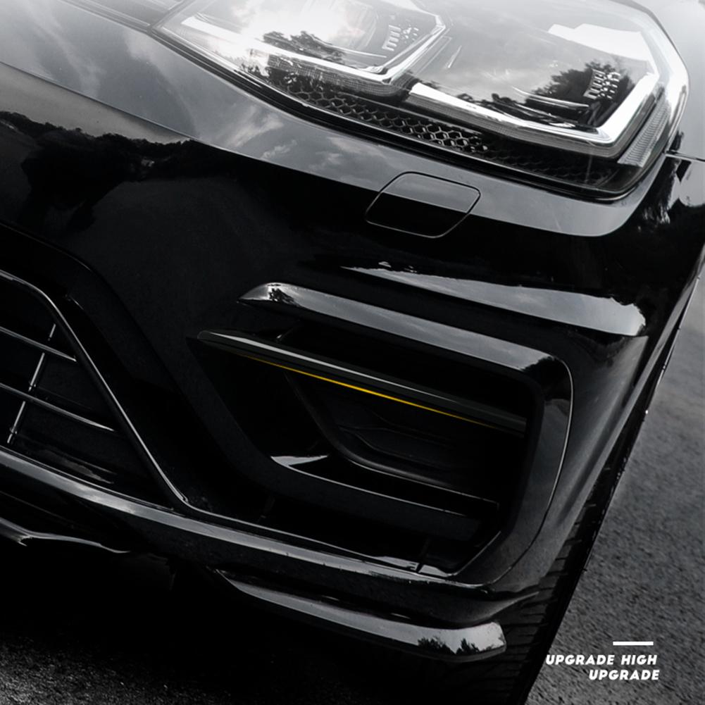 Car Front Bumper Fog Light Trim Foglight Cover for VW Golf 7.5 Rline MK7.5 Accessories