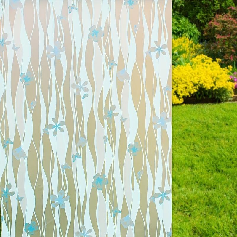 

Клейкая Синяя Бабочка Оконная Пленка 60см Широкополосная Контроль Тепла Защита от УФ Лучей Непрозрачная Конфиденциальная Наклейка Рулон 10m